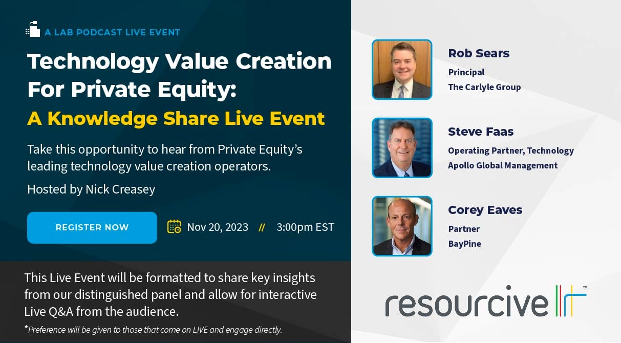 Private Equity Live Event - Technology Value Creation_PE copy 2-1